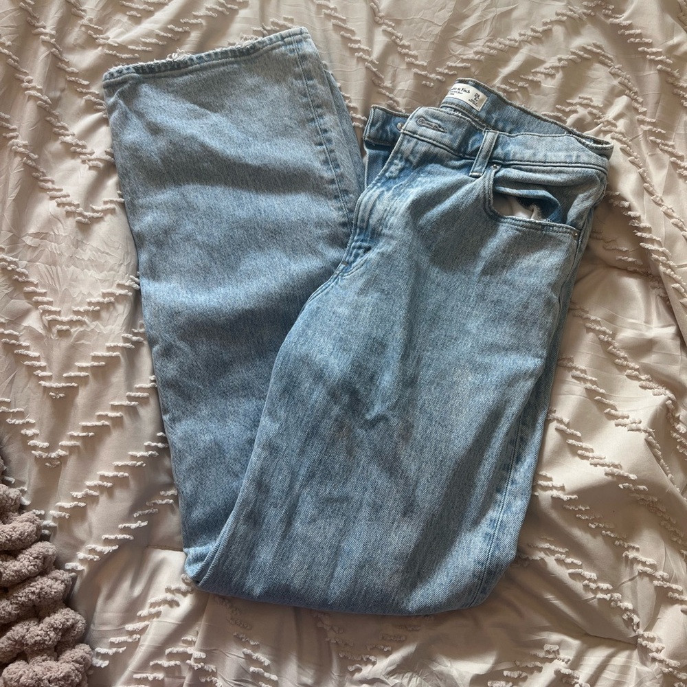 Abercrombie & Fitch Light Blue High-Rise Women’s Jeans